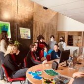 Atelier création clip avec les élèves du Lycée Dupuy de Lôme
