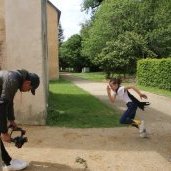Tournage avec Luc Chiefare