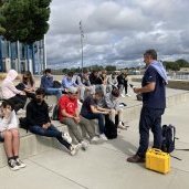 Visite de la rade de Lorient avec La Maison de la Mer et les lycéens de (…)